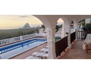 Exterior view of House or chalet for sale in Calpe / Calp