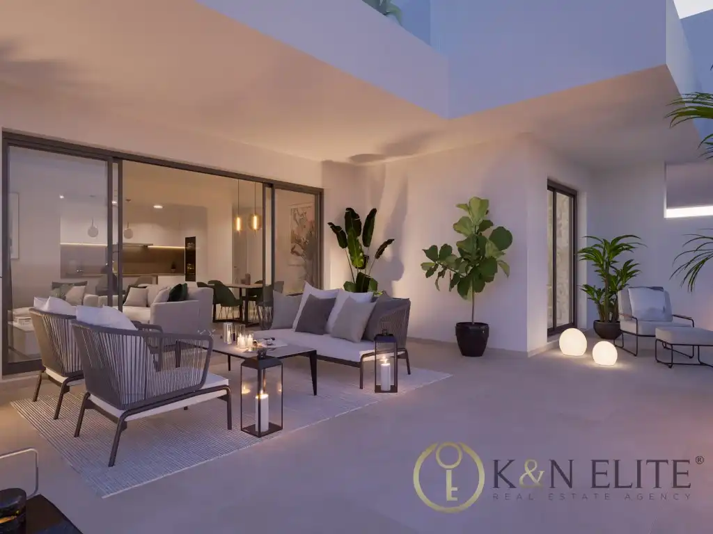 Terrace of Attic for sale in Estepona  with Air Conditioner, Terrace and Swimming Pool