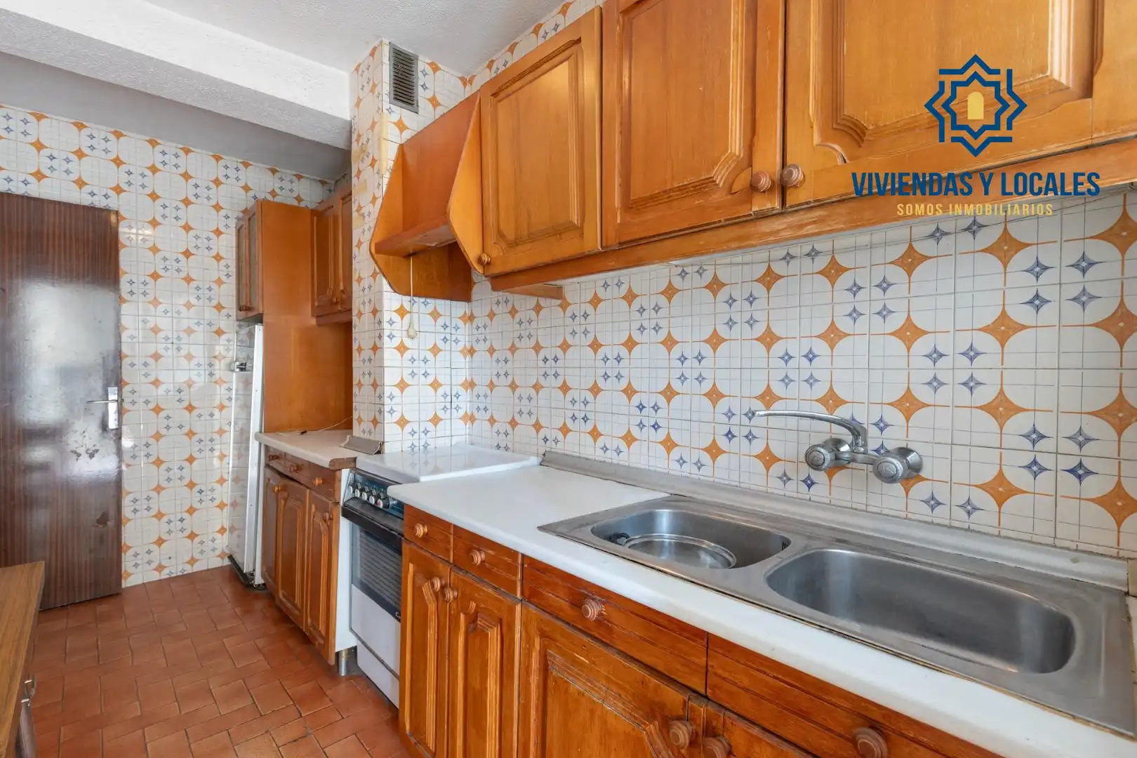 Cocina de Piso en venta en Granada con Terraza