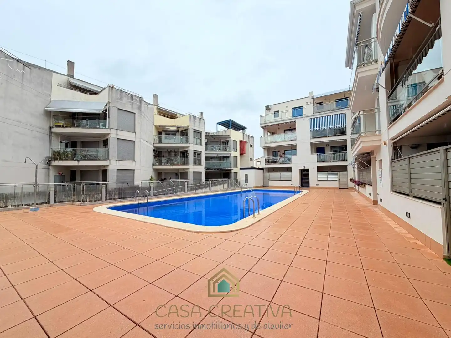 Swimming pool of Apartments for rent in Puçol  with Air Conditioner, Private garden and Furnished