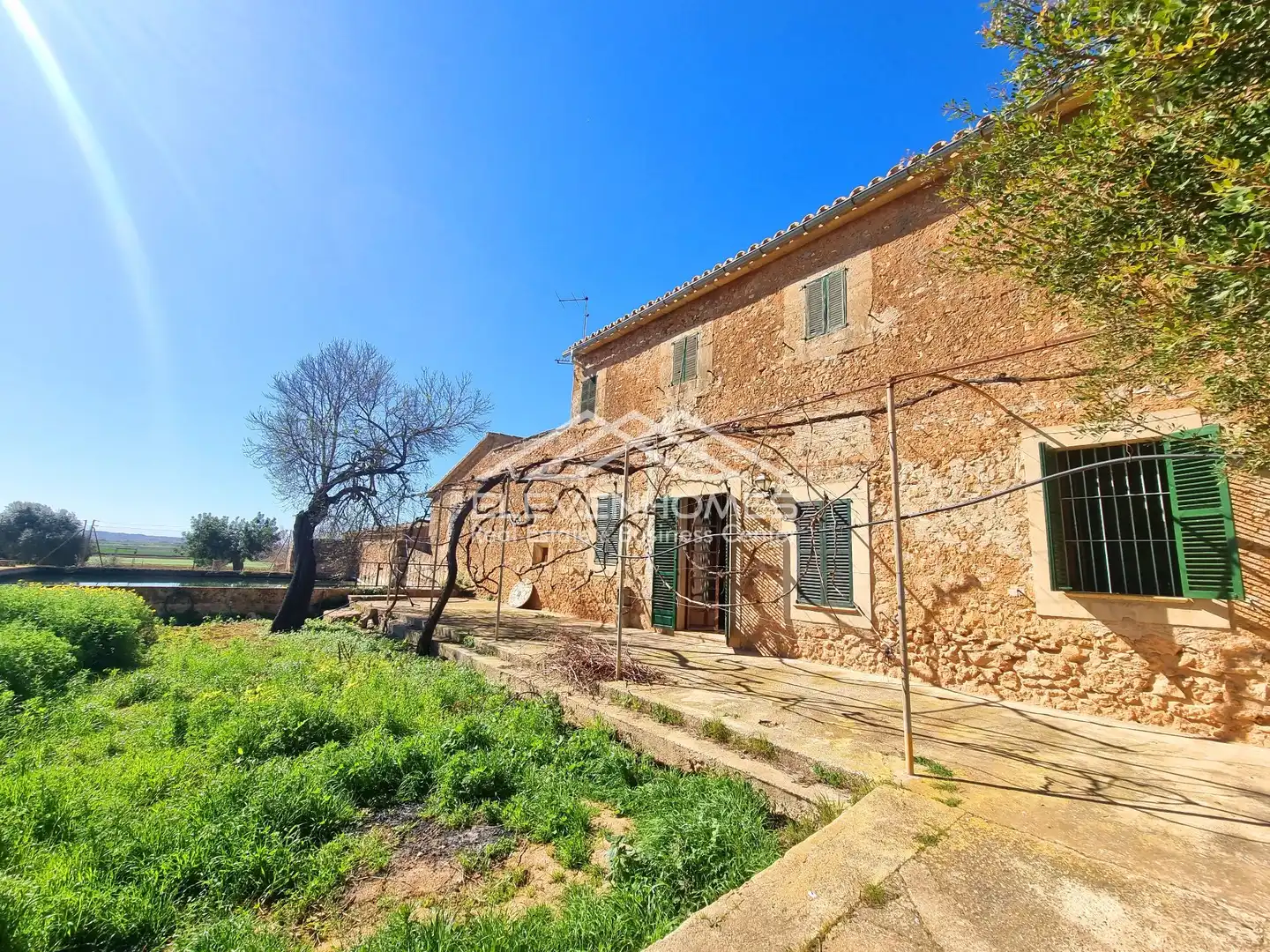 Vista exterior de Finca rústica en venda en  Palma de Mallorca amb Traster i Piscina