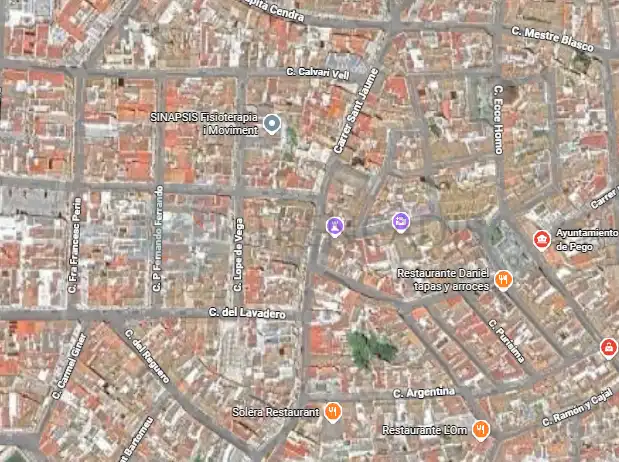 Vista exterior de Piso en venta en Pego