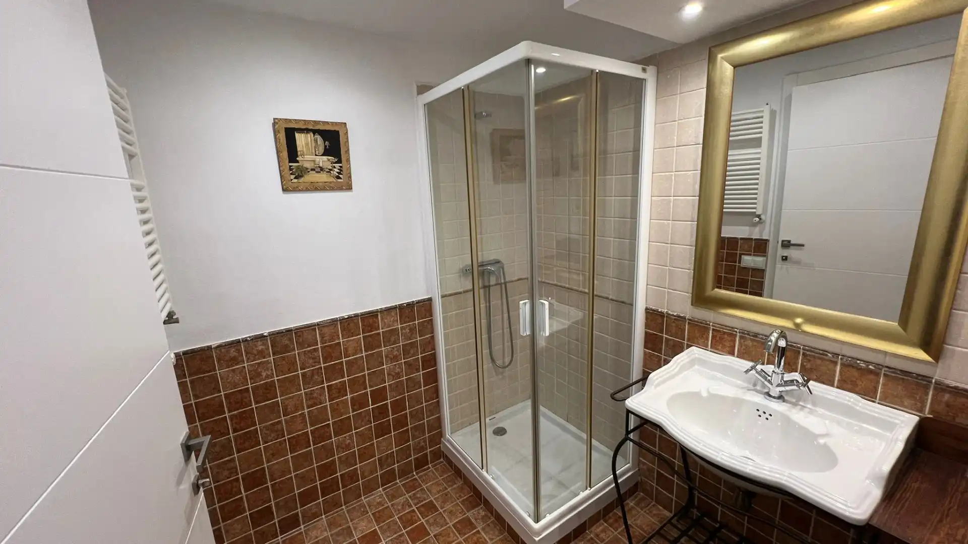 Badezimmer von Wohnung zur Miete in Gavà mit Heizung, Parkett und Terrasse