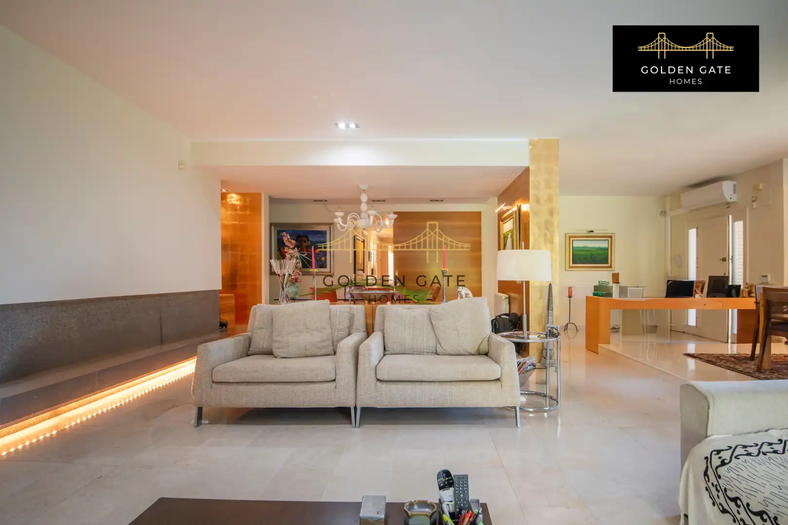Sala de estar de Casa o chalet en venta en Alella con Aire acondicionado, Calefacción y Jardín privado