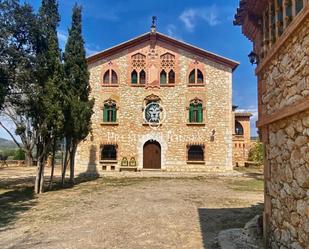 Exterior view of Country house for sale in Sant Pere de Ribes  with Balcony