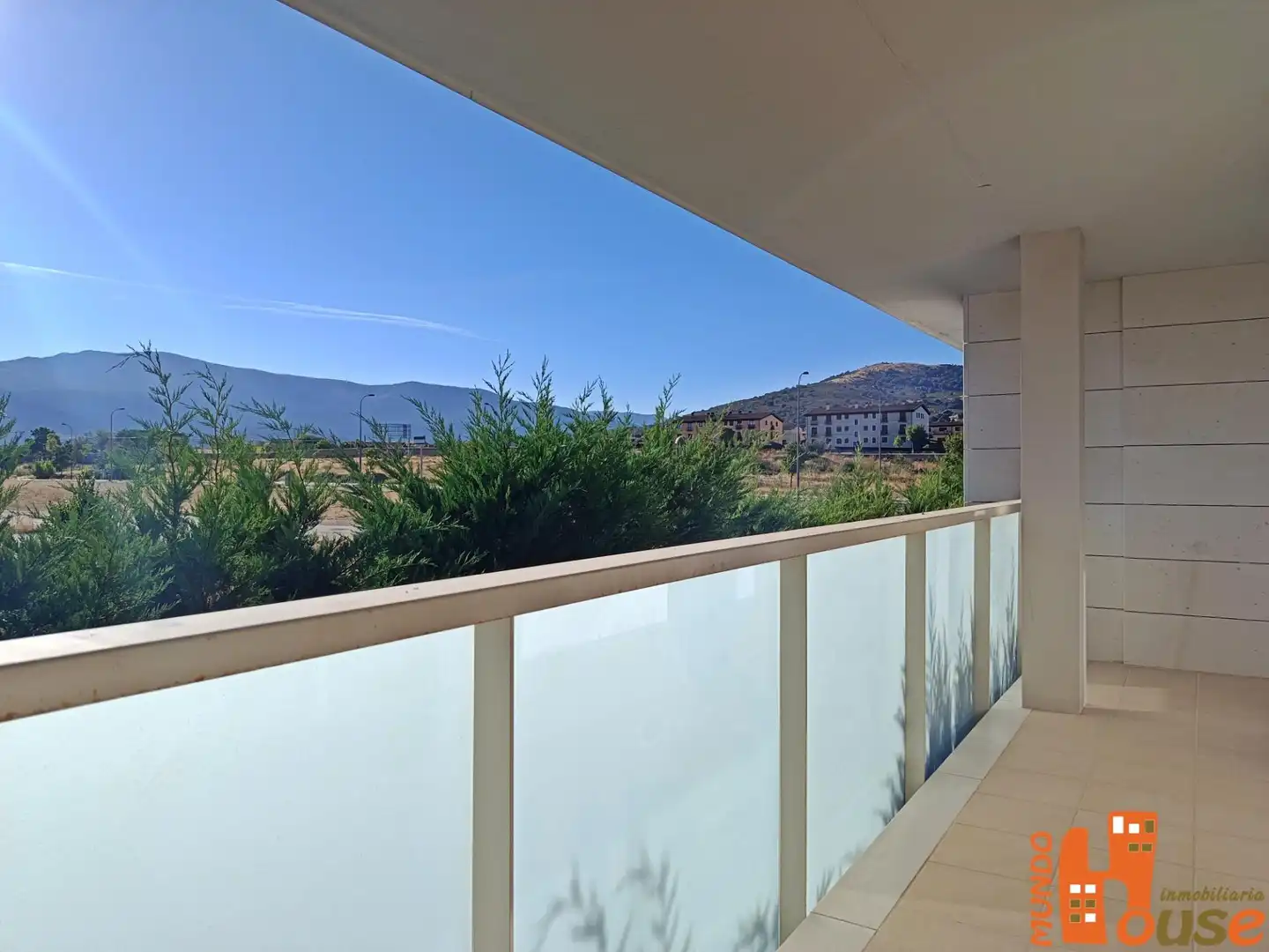Terrasse von Wohnung zur Miete in Palazuelos de Eresma mit Klimaanlage, Heizung und Terrasse