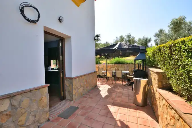 Terraza de Finca rústica en venta en Arriate con Jardín privado, Terraza y Piscina