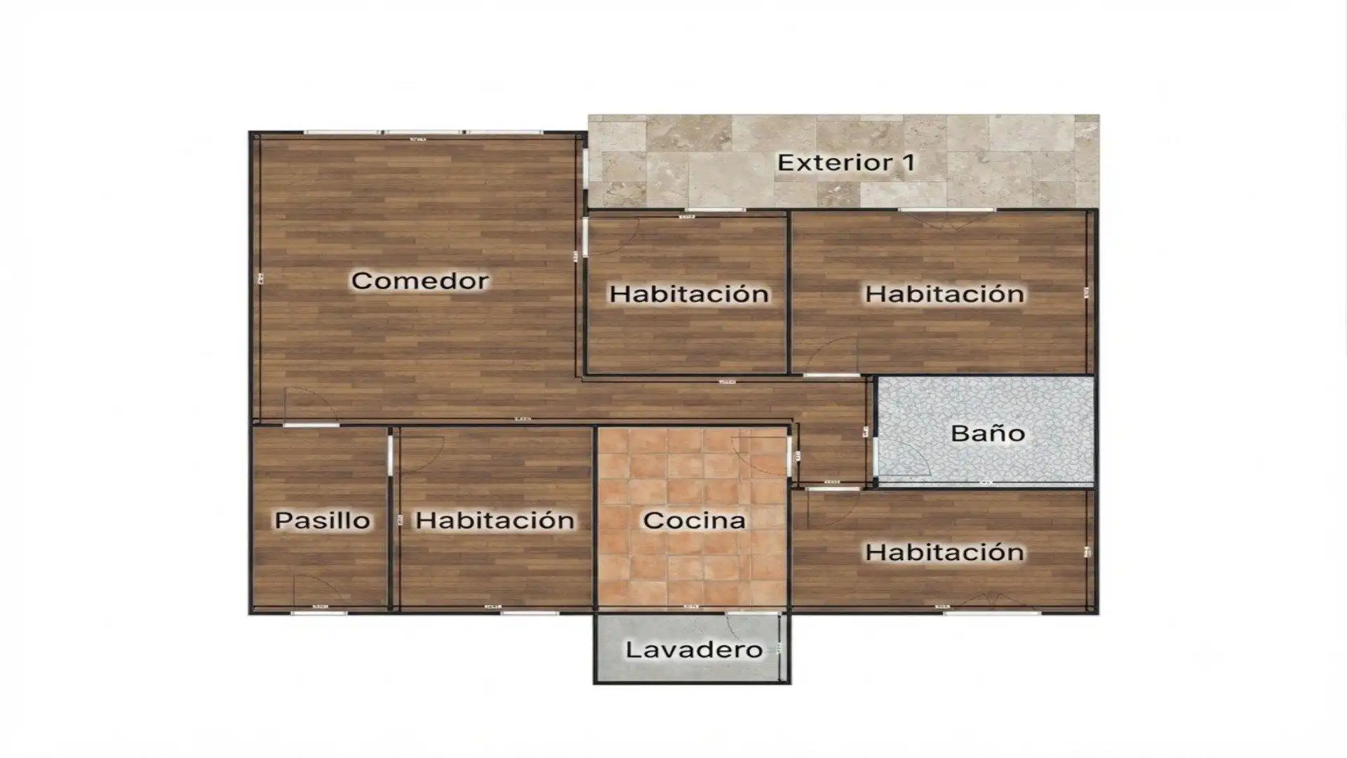Flat with terrace for sale in Nord-oest, imagen 6