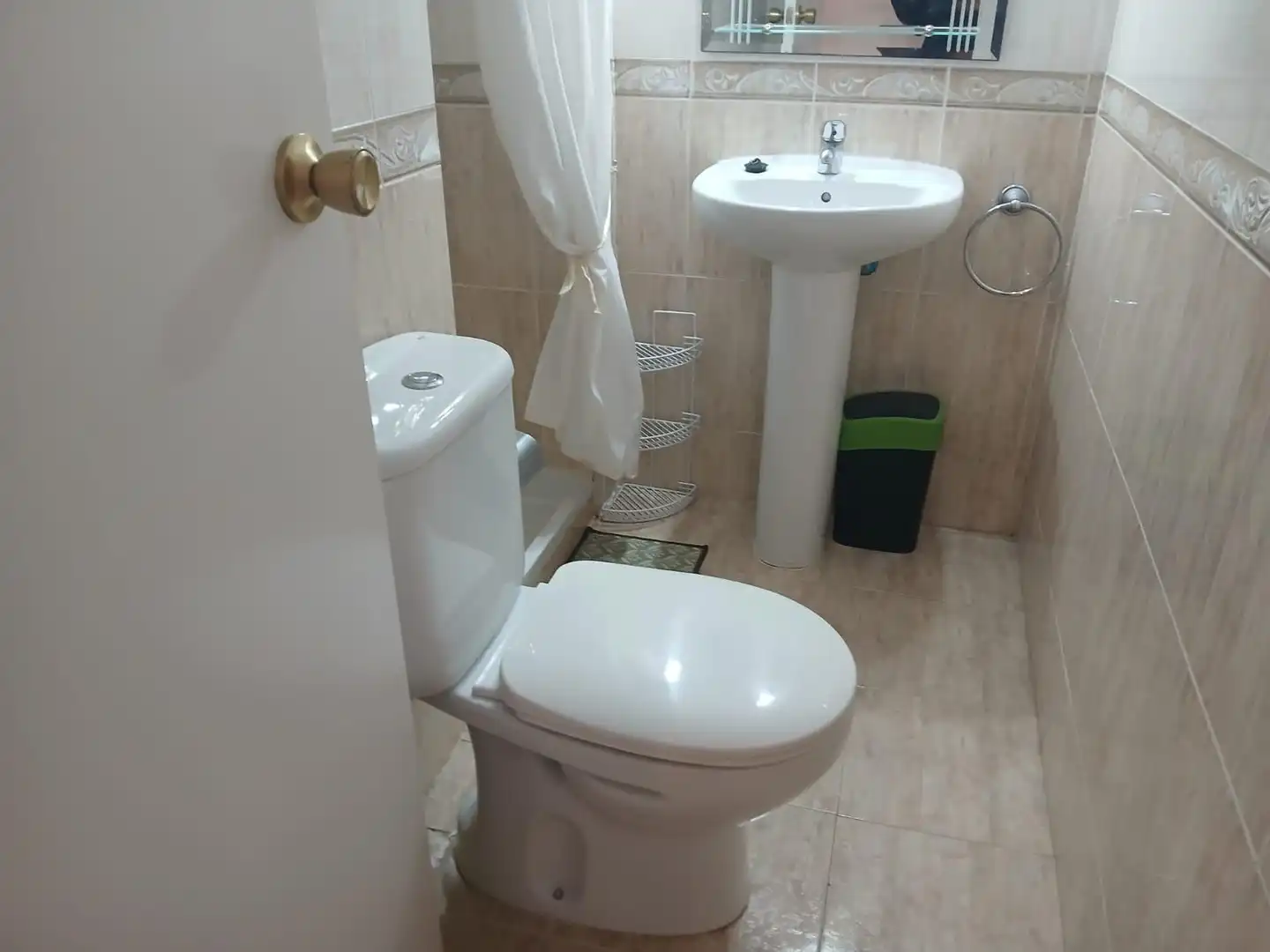 Badezimmer von Wohnung zur Miete in Cáceres mit Heizung, Terrasse und Möbliert