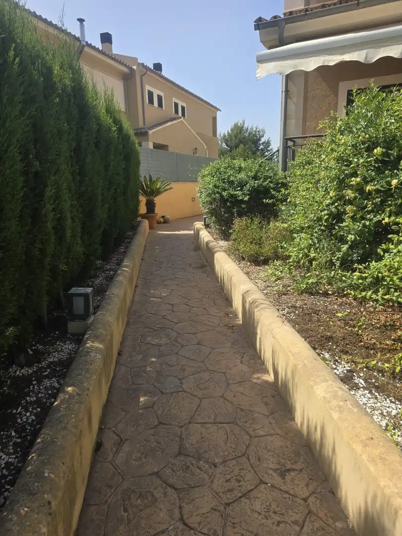 Terrassa de Casa adosada en venda en Marratxí amb Aire condicionat, Calefacció i Jardí privat