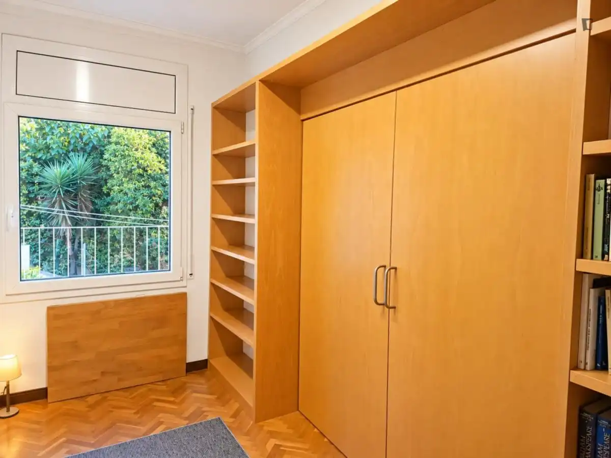 Bedroom of Study for rent in Sarrià - Sant Gervasi