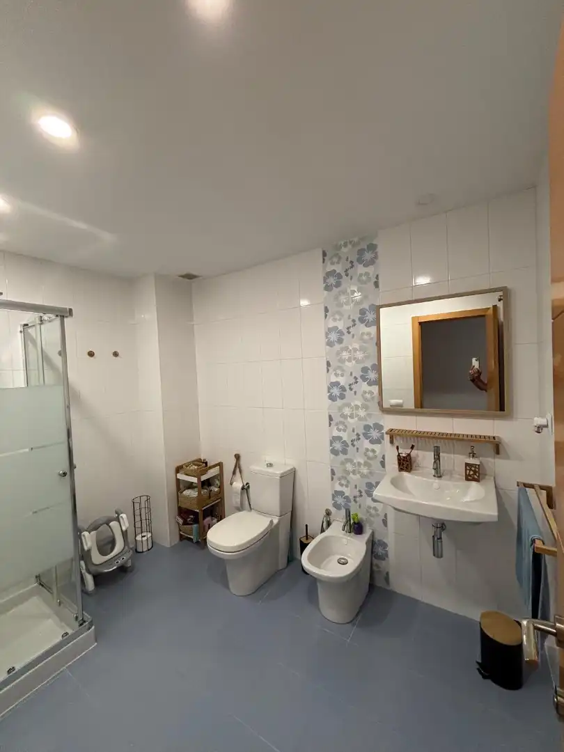 Badezimmer von Haus oder Chalet zum Verkauf in Alginet mit Klimaanlage, Heizung und Terrasse