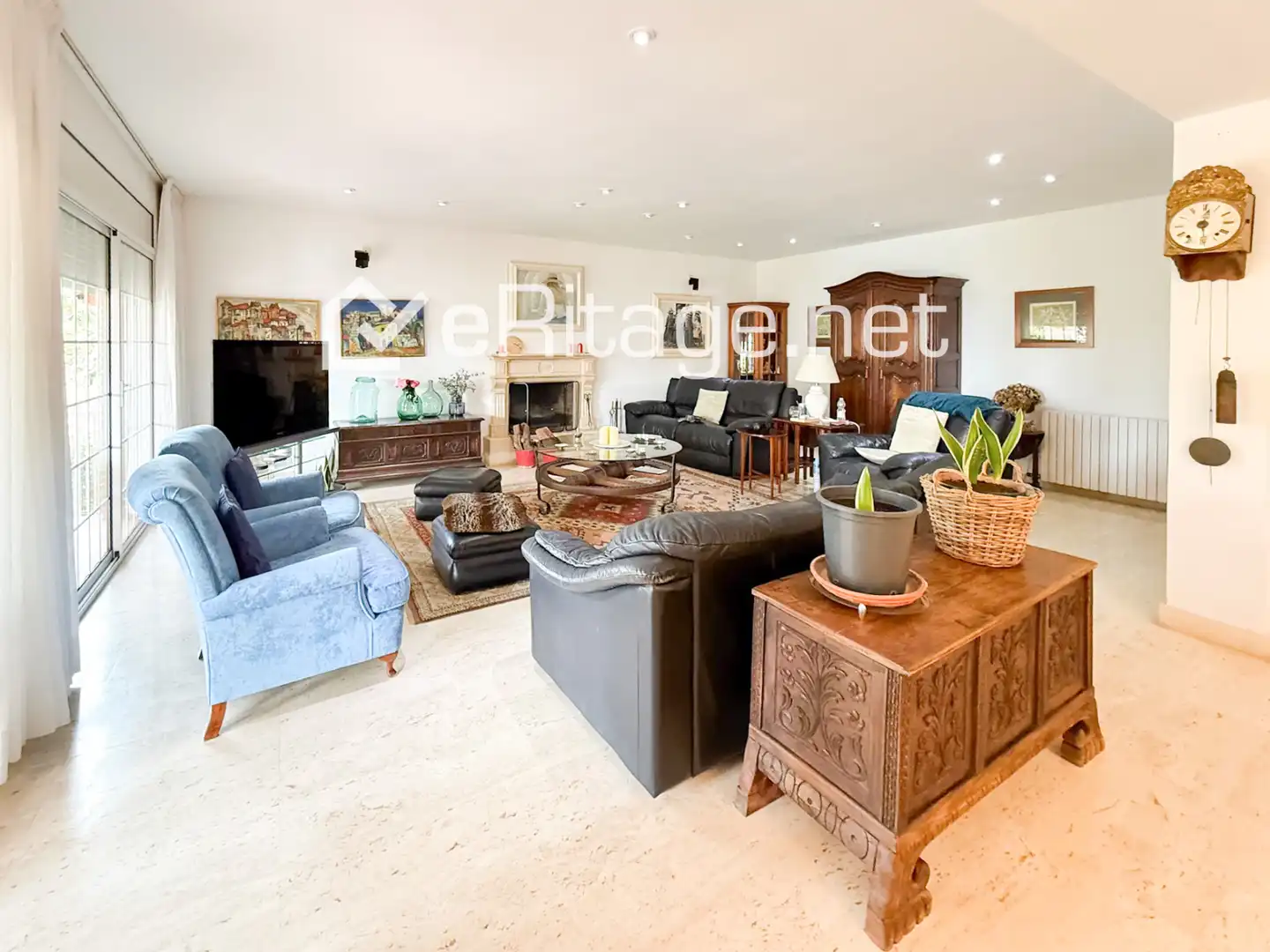 Sala de estar de Casa o chalet en venta en Altafulla con Jardín privado, Parquet y Terraza