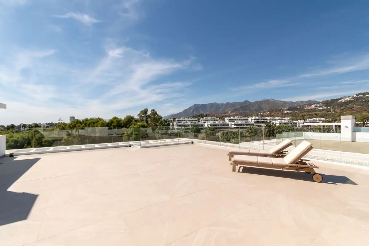 Terrassa de Casa o xalet en venda en Marbella amb Terrassa i Piscina