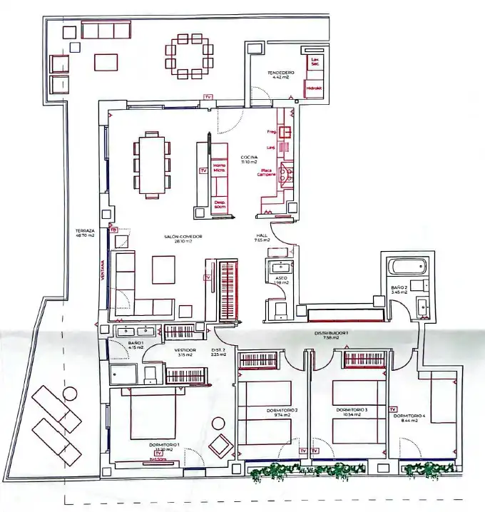 Flat for sale in Tres Cantos  with Heating, Terrace and Storage room