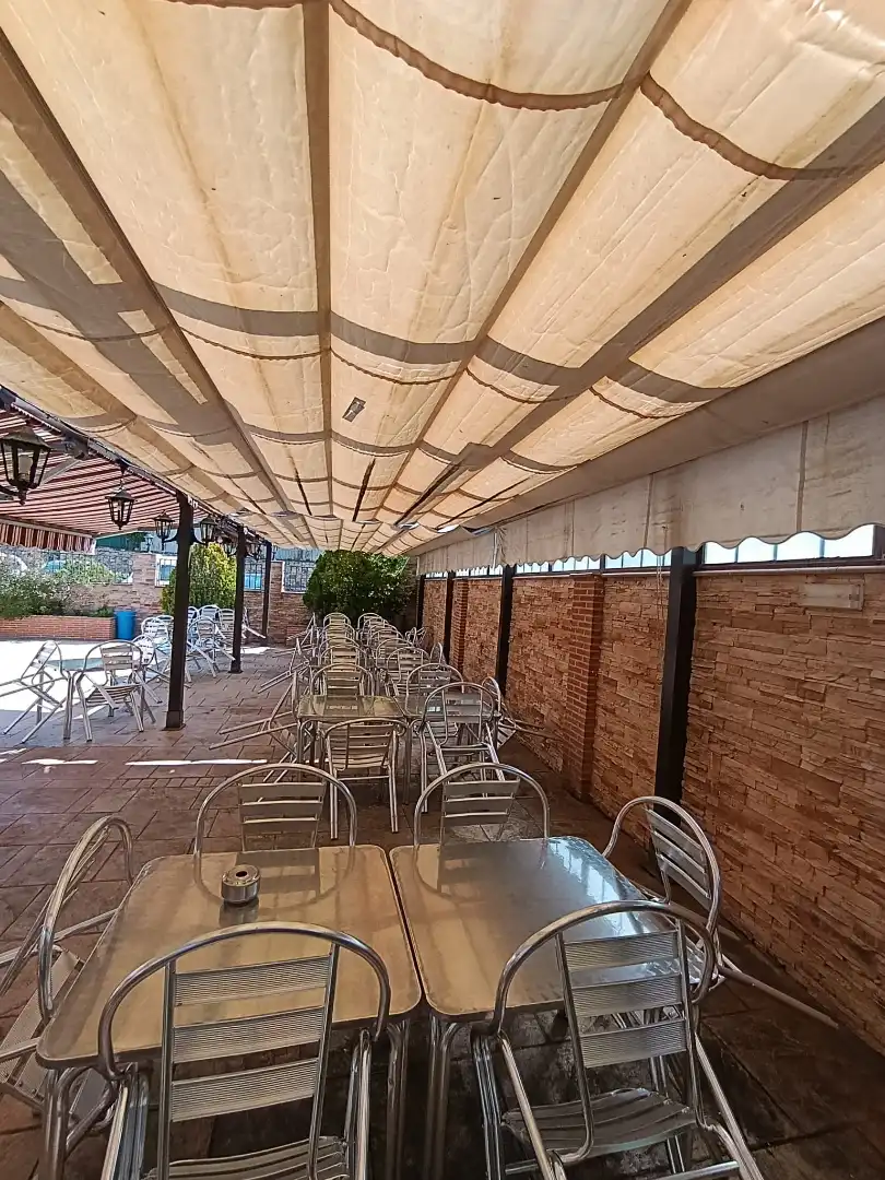 Terrasse von Geschaftsraum zum Verkauf in Albalate de Zorita mit Klimaanlage, Heizung und Terrasse