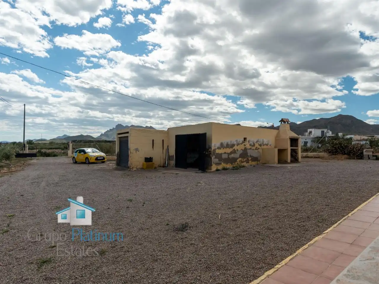 Vista exterior de Finca rústica en venta en Águilas con Trastero y Amueblado