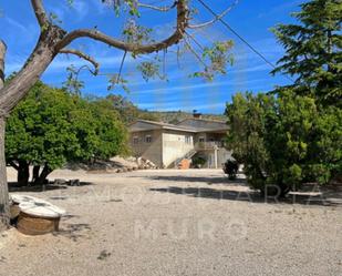 Vista exterior de Finca rústica en venda en Muro de Alcoy amb Aire condicionat, Calefacció i Jardí privat