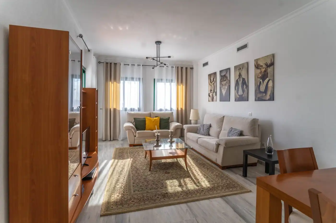 Sala d'estar de Pis de lloguer en Alhaurín Golf 