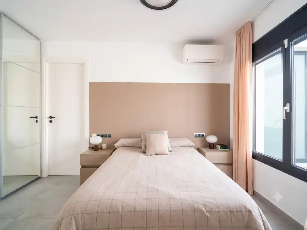 Bedroom of Detached homes for sale in Sitges  with Air Conditioner, Heating and Private garden