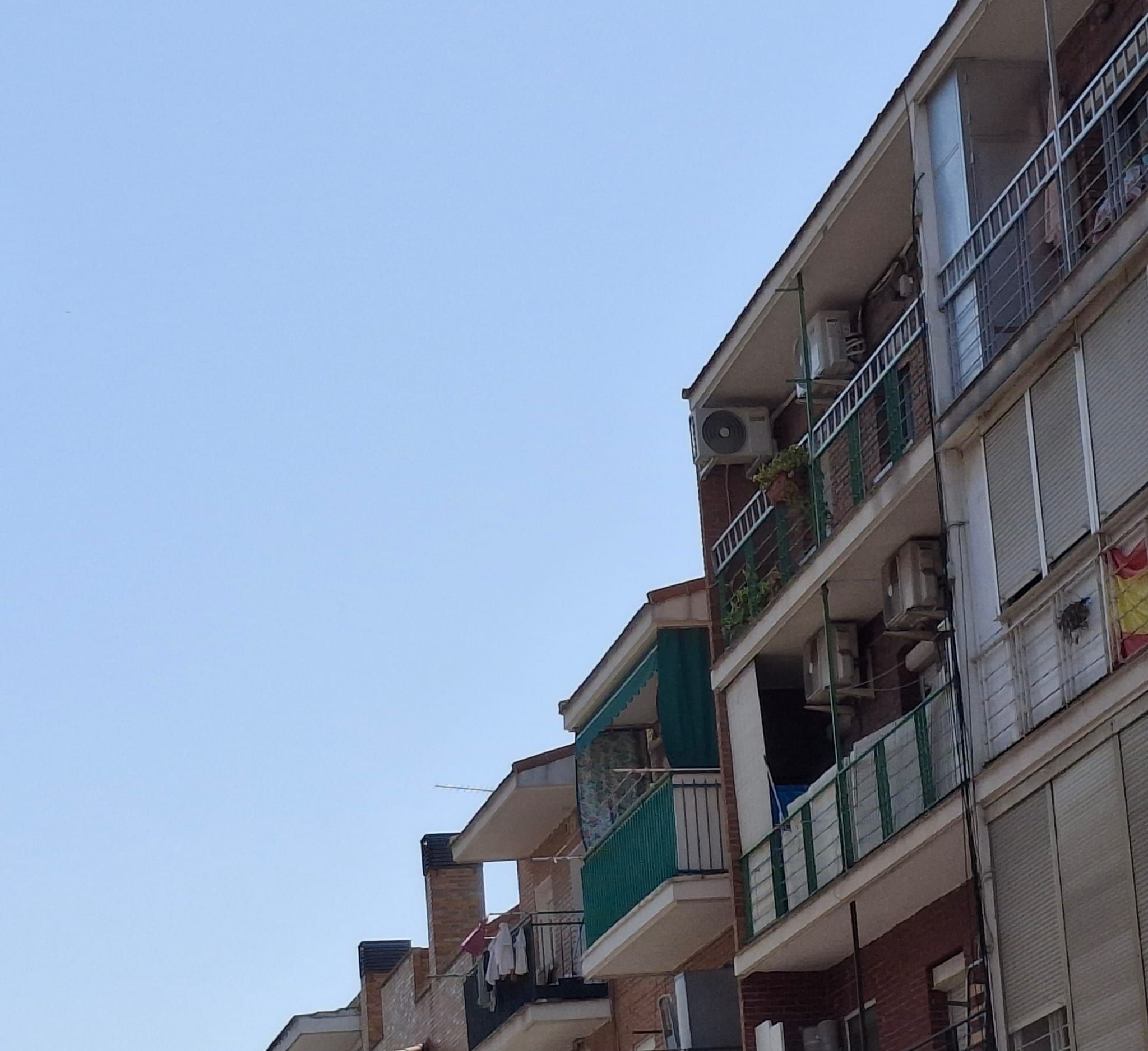 Vista exterior de Piso en venta en  Madrid Capital con Aire acondicionado, Calefacción y Terraza