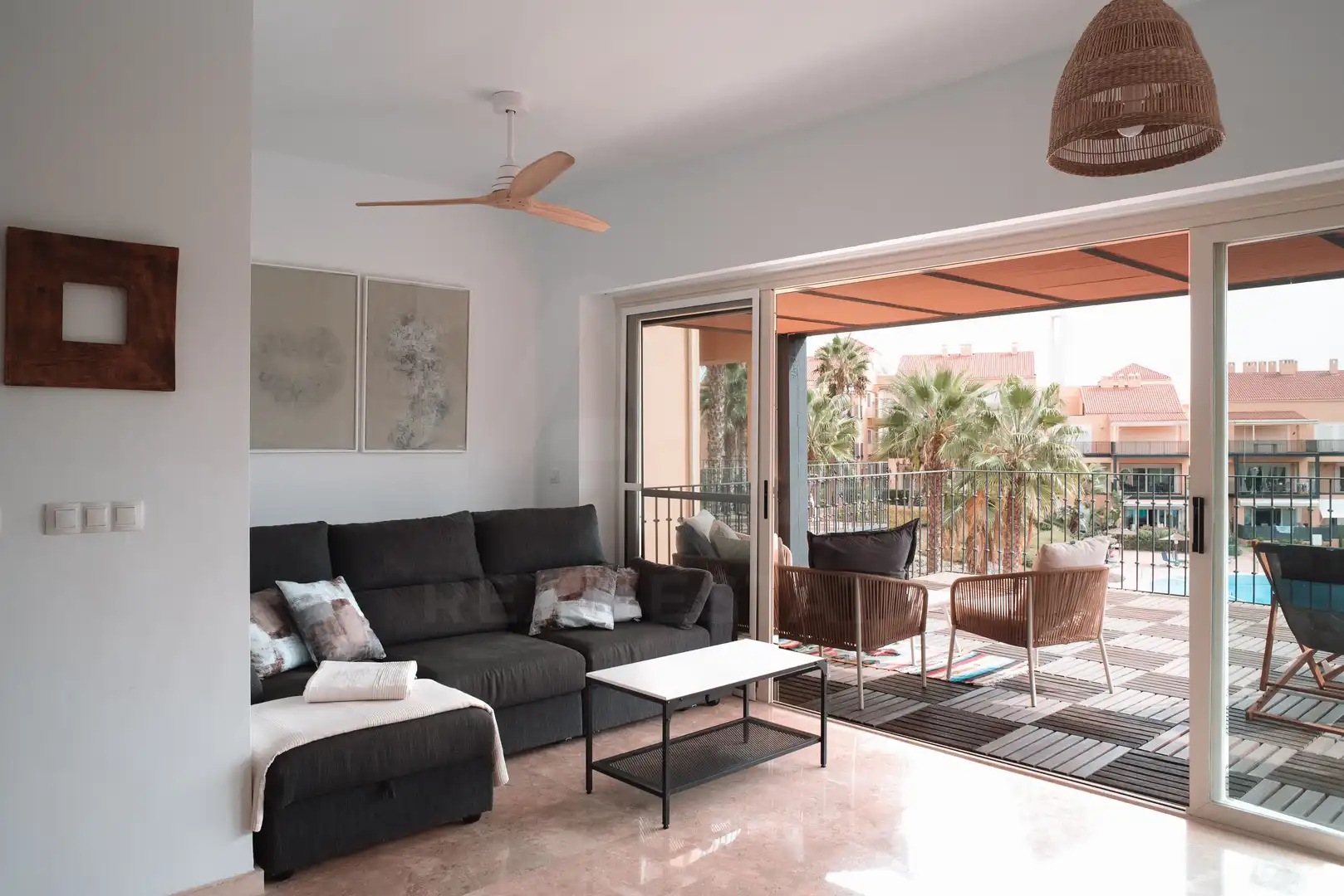 Sala d'estar de Àtic en venda en Alhaurín de la Torre amb Aire condicionat, Calefacció i Terrassa