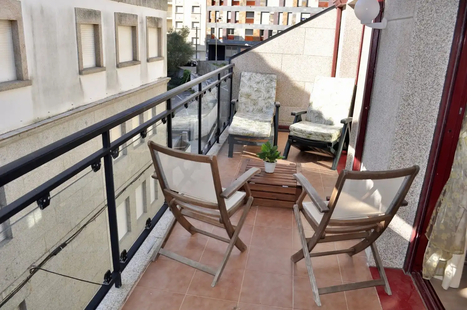 Terraza de Ático en venta en Sanxenxo con Calefacción, Parquet y Terraza