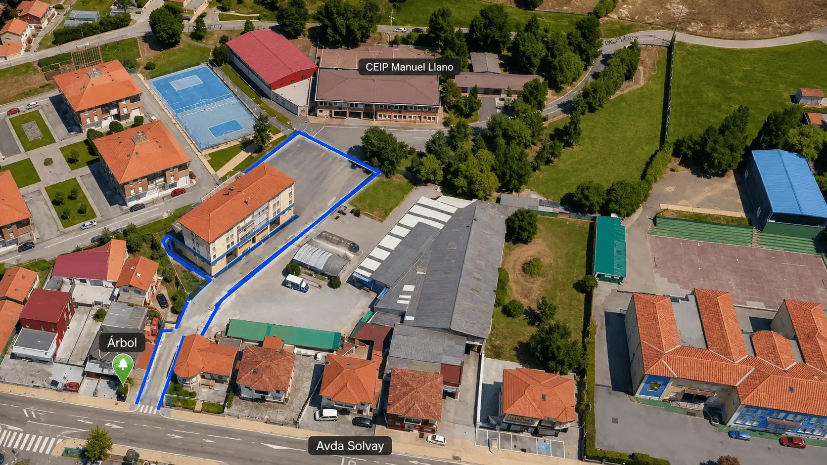 Aparcament de Nau industrial de lloguer en Torrelavega 
