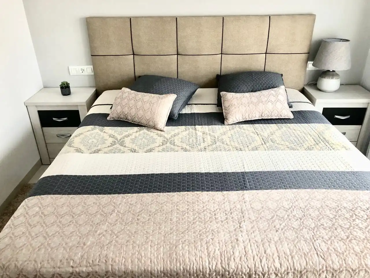 Schlafzimmer von Haus oder Chalet zur Miete in Pilar de la Horadada mit Klimaanlage, Terrasse und Schwimmbad