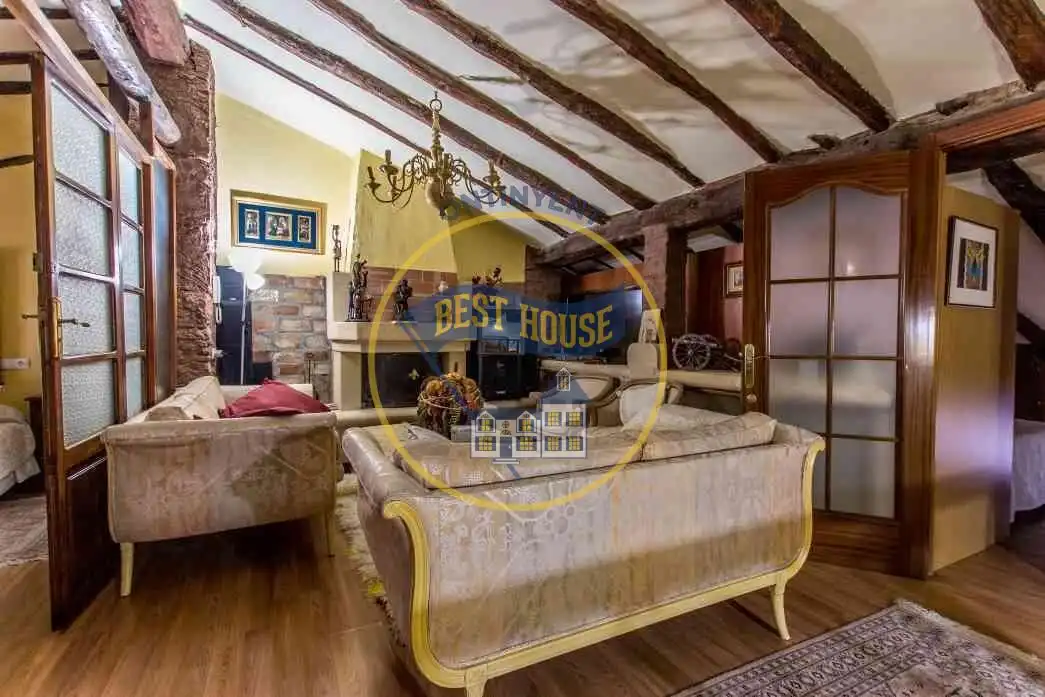 Sala d'estar de Casa o xalet en venda en Albaida amb Aire condicionat, Calefacció i Terrassa