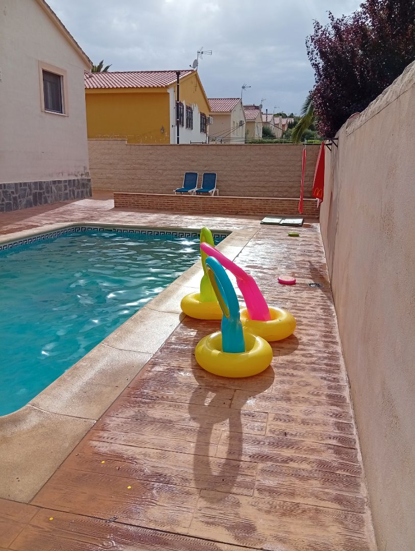 Swimming pool of House or chalet for sale in Cobisa  with Air Conditioner, Heating and Private garden