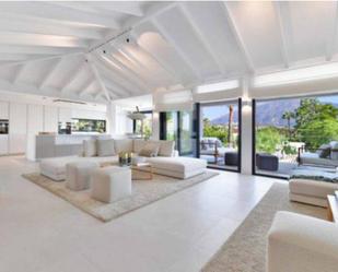 Living room of House or chalet to rent in Marbella  with Air Conditioner and Terrace