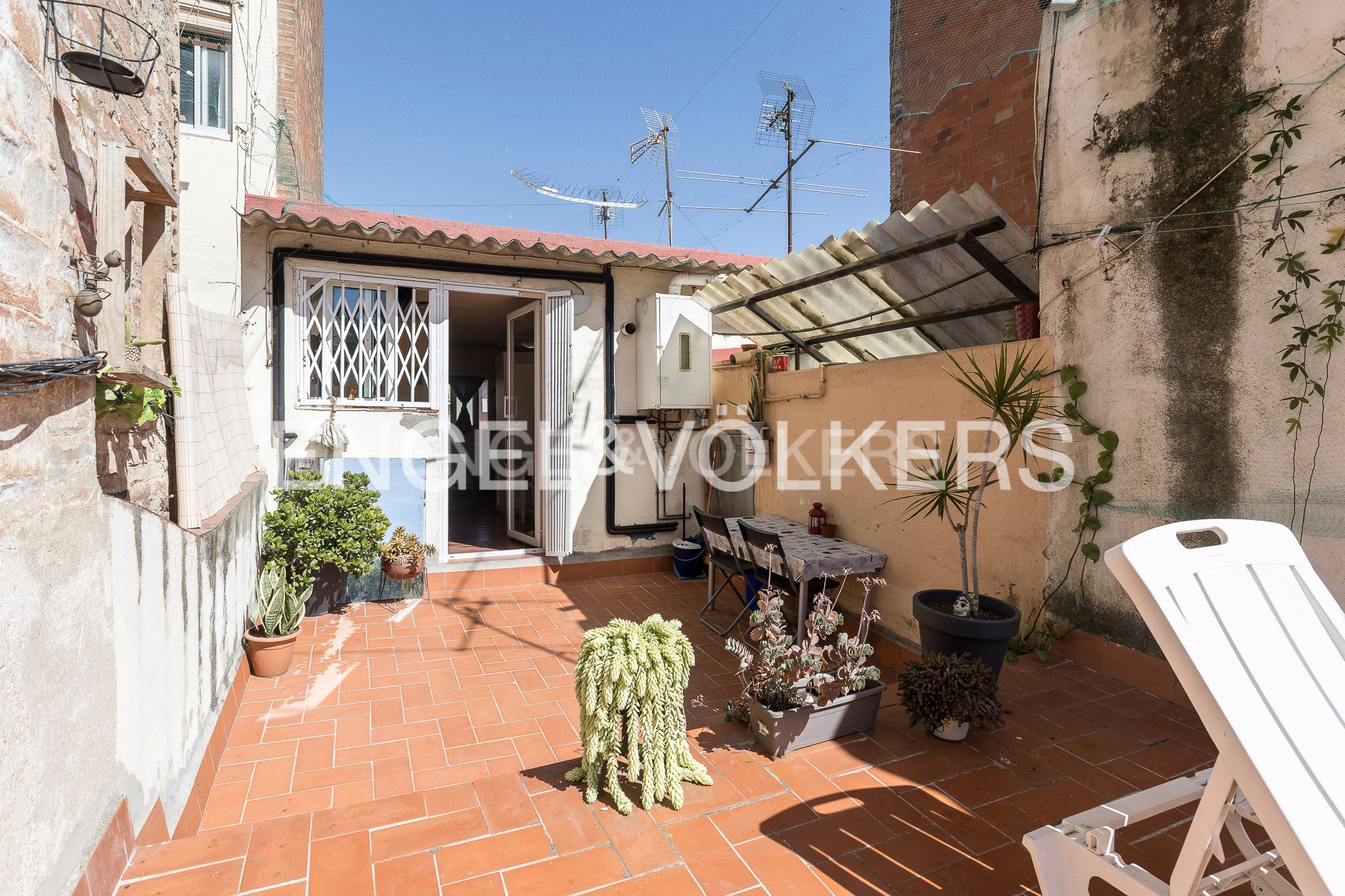 Terraza de Ático en venta en  Barcelona Capital con Calefacción, Parquet y Terraza
