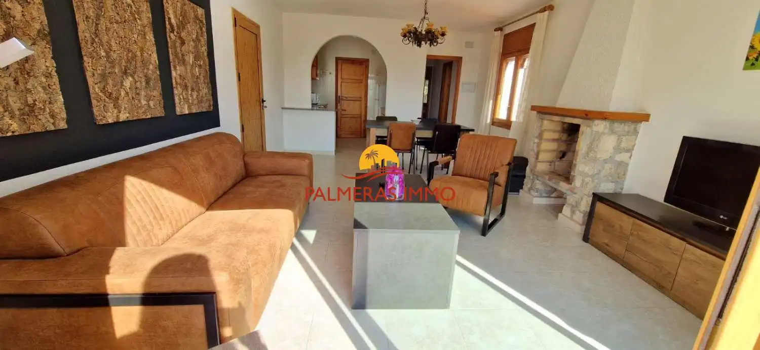Wohnzimmer von Haus oder Chalet zum Verkauf in L'Ametlla de Mar  mit Klimaanlage, Terrasse und Schwimmbad