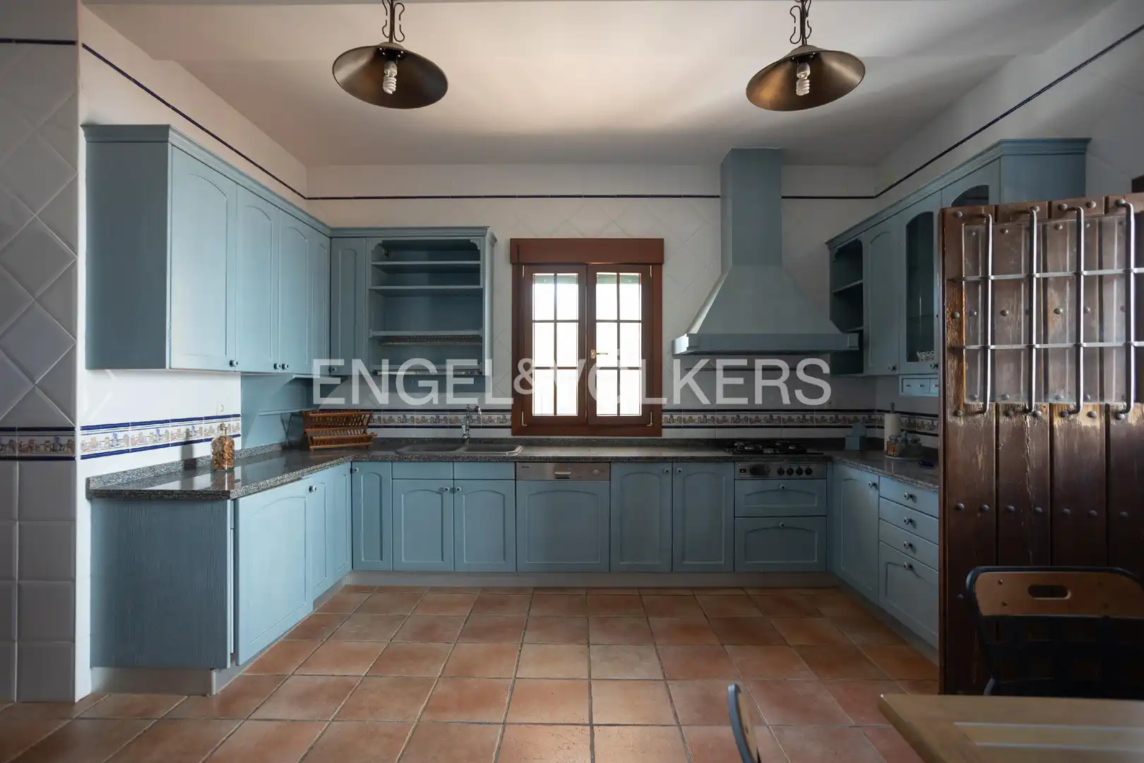 Cocina de Finca rústica en venta en Llerena con Calefacción, Jardín privado y Trastero