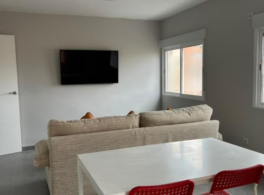 Sala de estar de Piso de alquiler en Alicante / Alacant con Amueblado