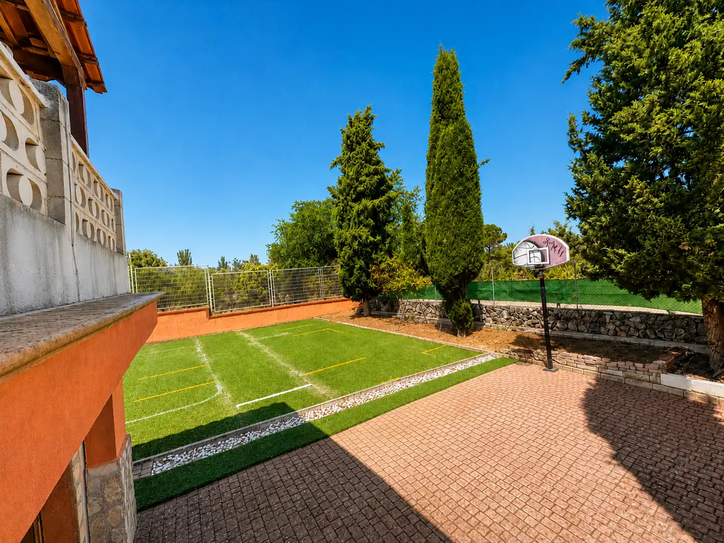 Jardín de Casa o chalet en venta en Nuevo Baztán con Aire acondicionado, Calefacción y Jardín privado