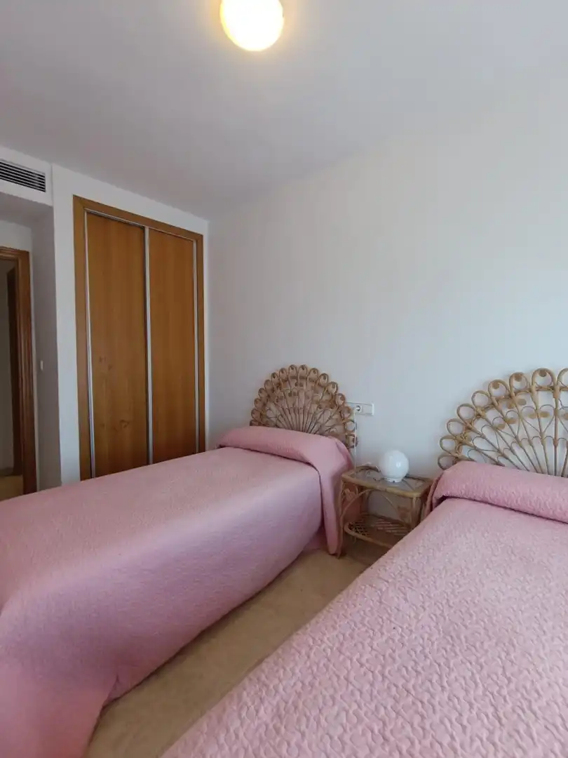 Schlafzimmer von Wohnung zur Miete in Murcia mit Klimaanlage, Heizung und Privatgarten