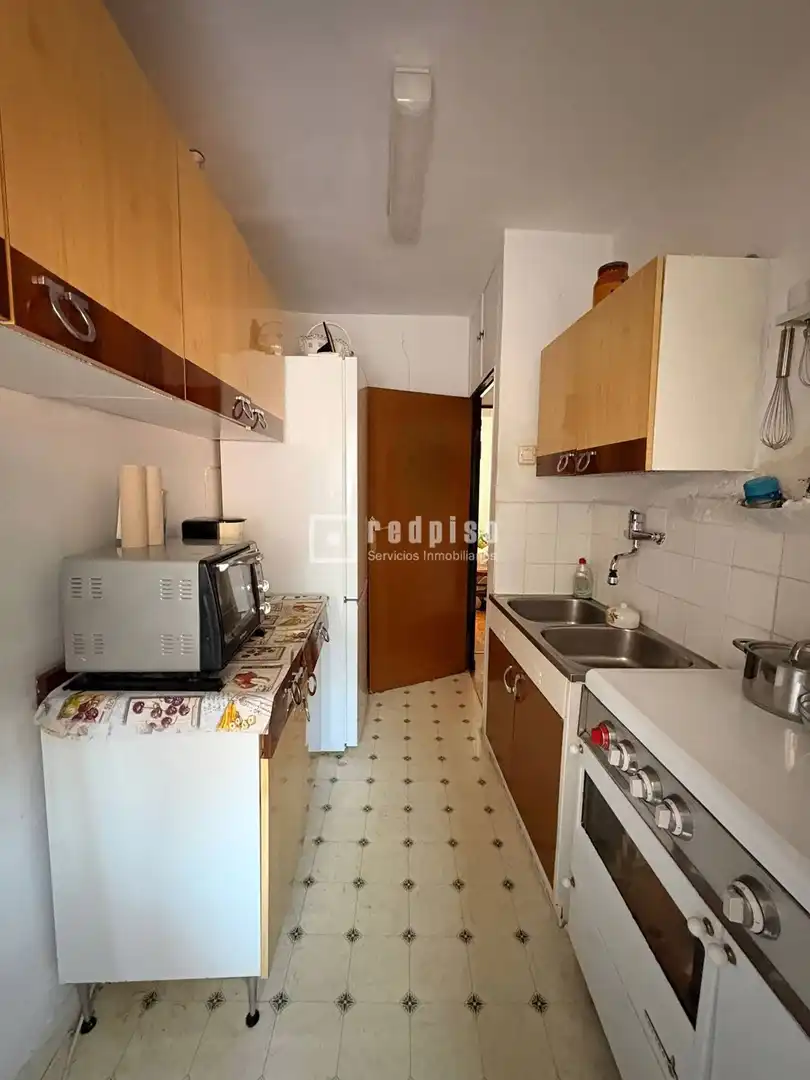 Kitchen of Flat for sale in Madrid  with Air Conditioner, Heating and Terrace