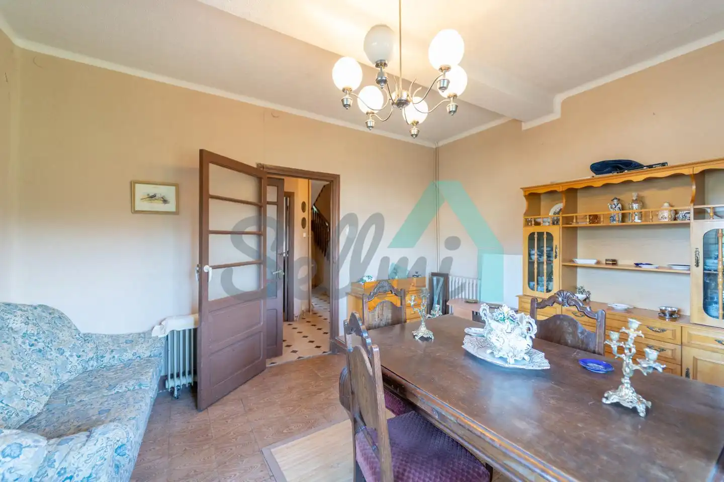 Comedor de Casa o chalet en venta en Grado con Calefacción, Jardín privado y Parquet