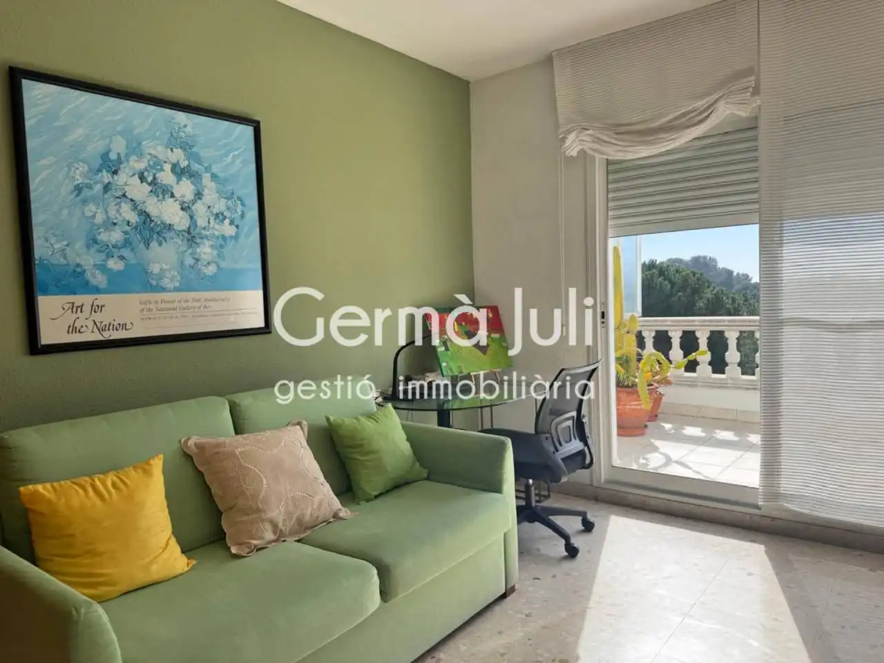 Living room of Houses for sale in Badalona  with Heating, Private garden and Terrace