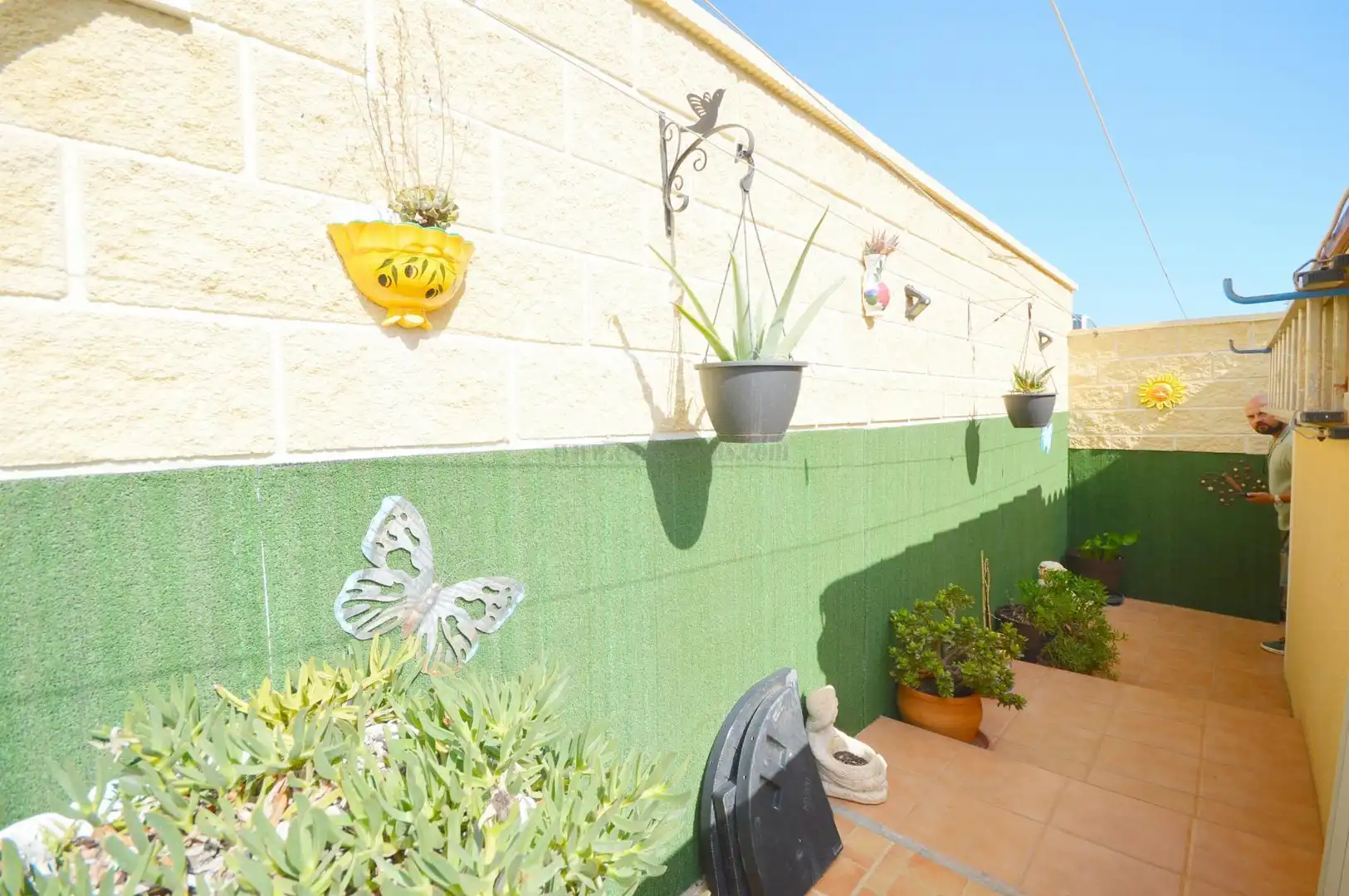 Terrasse von Einfamilien-Reihenhaus zum Verkauf in Ciudad Quesada