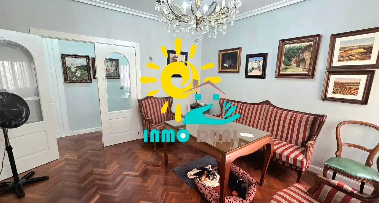 Sala d'estar de Pis en venda en Badajoz amb Aire condicionat i Calefacció