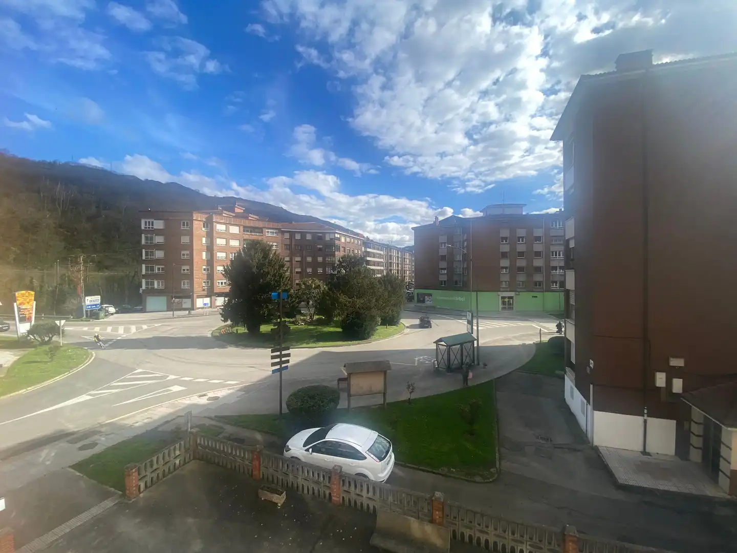 Exterior view of Flat for sale in Lena  with Balcony