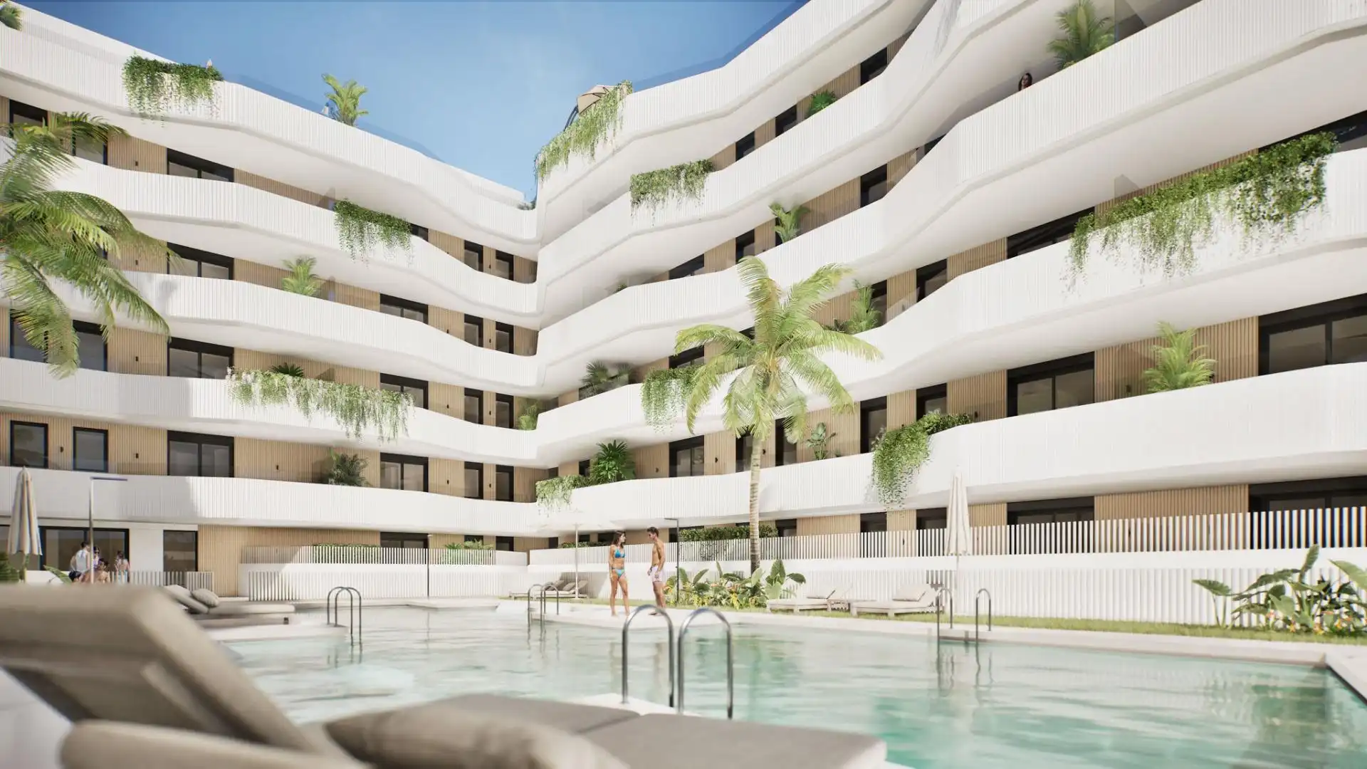 Appartement compact avec terrasse à vendre à Las Lagunas, imagen 44