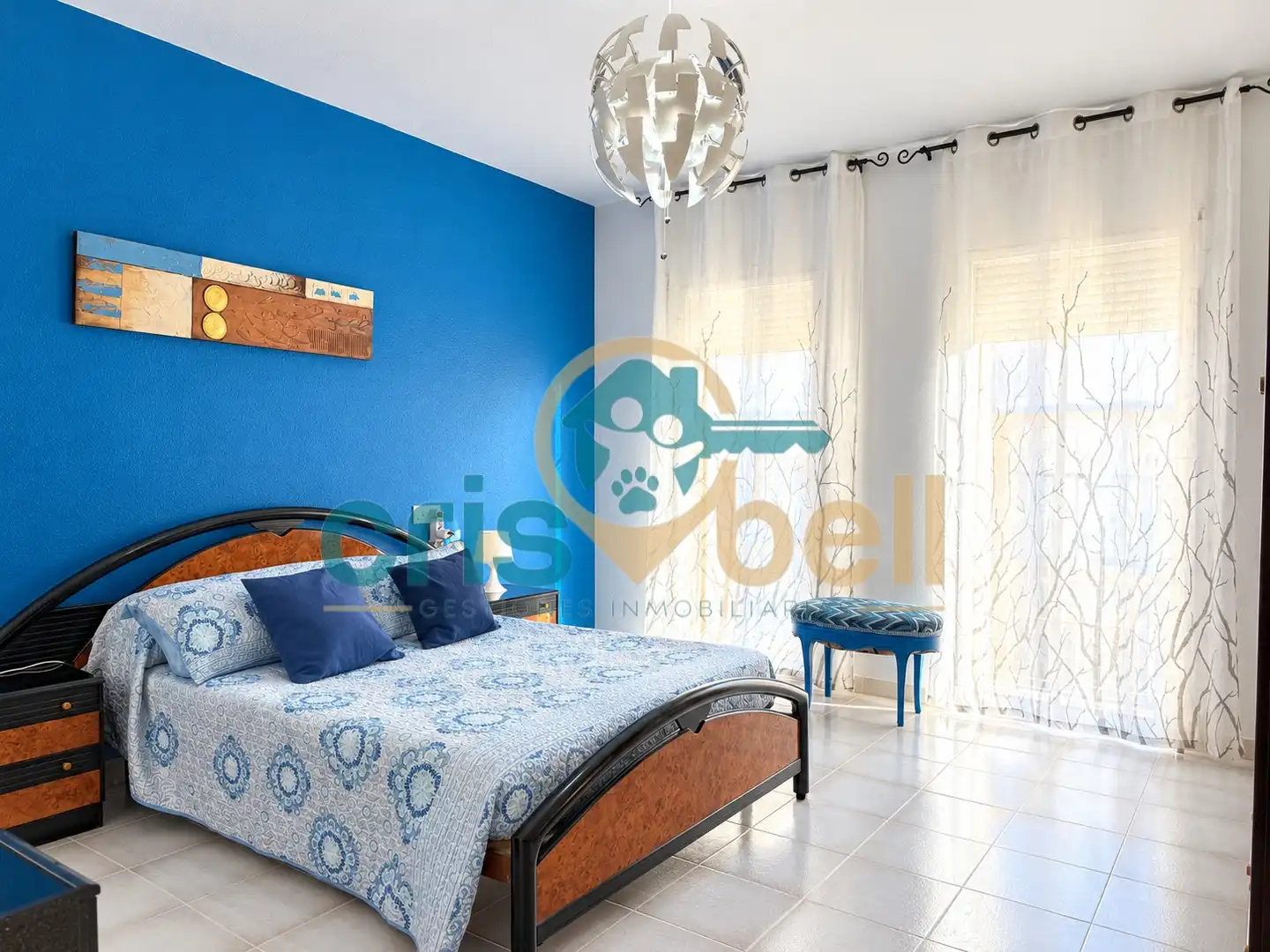 Bedroom of Flat for sale in Pedanías Centro