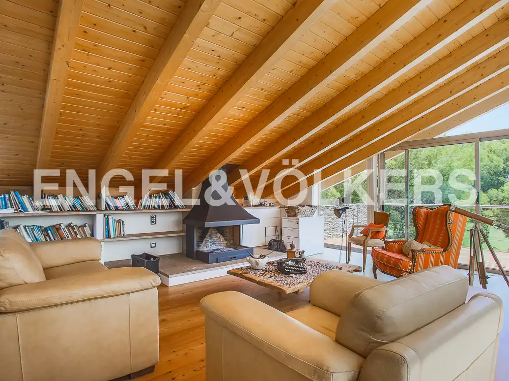 Sala de estar de Casa o chalet de alquiler en Bétera con Aire acondicionado, Calefacción y Jardín privado