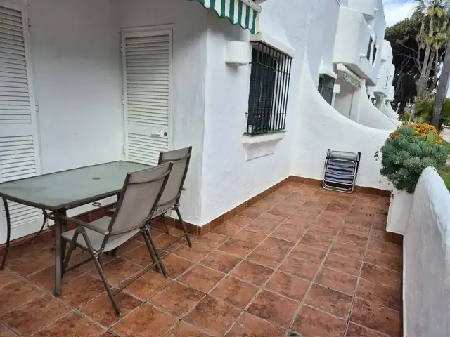 Terrassa de Apartament en venda en Chiclana de la Frontera amb Terrassa, Moblat i Piscina comunitària