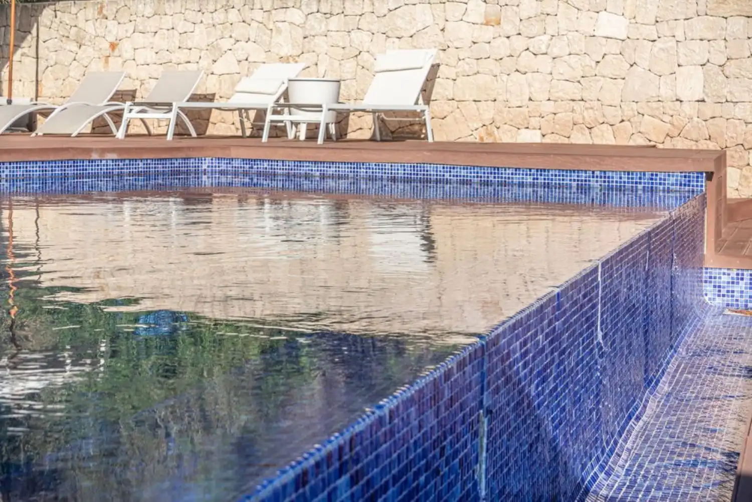 Swimming pool of Houses for rent in Llucmajor  with Air Conditioner, Heating and Private garden