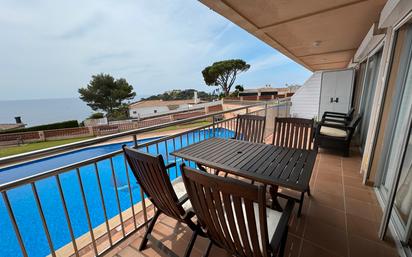 Terrace of Flat for sale in Sant Feliu de Guíxols  with Private garden, Terrace and Storage room